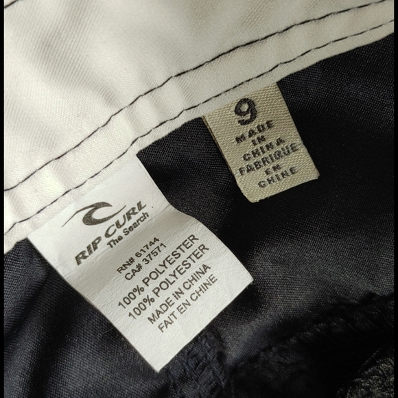 EUC Rip Curl Navy Board Surf Swim Shorts - Picture 6 of 7